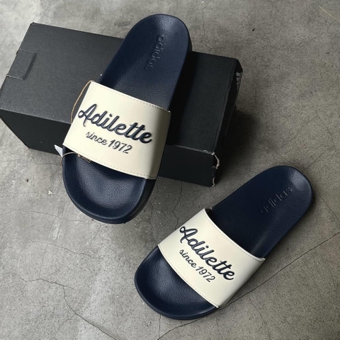 639 -  Dép Adidas Adilette Shower 1972 - Shadow Navy - Xanh Than - Code GW8748 [HÀNG CHÍNH HÃNG]