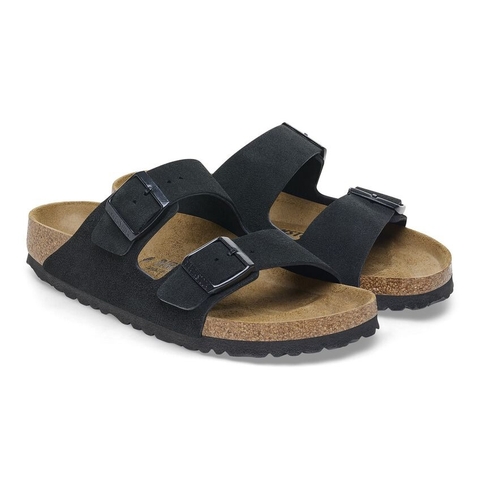 2159 - Dép BirkenStock Arizona Black 1027164 Suede Leather [HÀNG CHÍNH HÃNG]