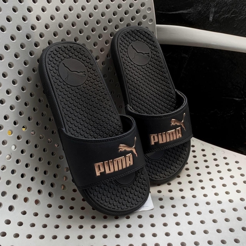 803 -  Dép Puma Cool Cat Black Rose Gold - Code 371013-05 [HÀNG CHÍNH HÃNG]