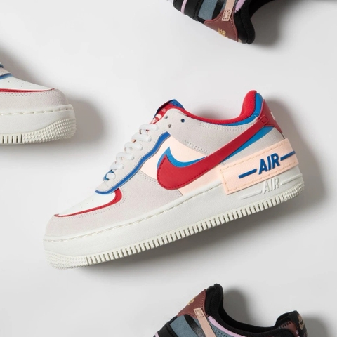 480 -  Giày Nike Air Force 1 Shadow Sail Royal Red CU8591 100 [HÀNG CHÍNH HÃNG]
