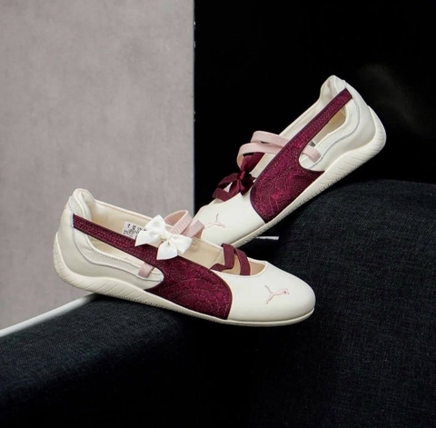 2189 - Giày Puma Speedcat Ballet Lace Ruby Shimmer 408719-01 [HÀNG CHÍNH HÃNG]