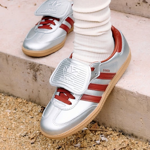 1563 - Giày Adidas Originals Samba LT Silver Metallic Ruby - JH5707 [CHÍNH HÃNG]