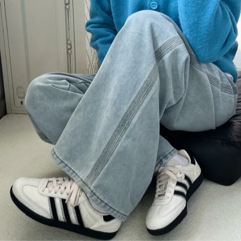 1568 -  Giày Adidas Samba OG Wonder White Black Pony JP5329 [CHÍNH HÃNG]