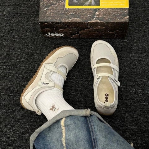 1695 - Giày Jeep Outdoor Lifestyle Low Top Grey P651W13112 [HÀNG CHÍNH HÃNG]