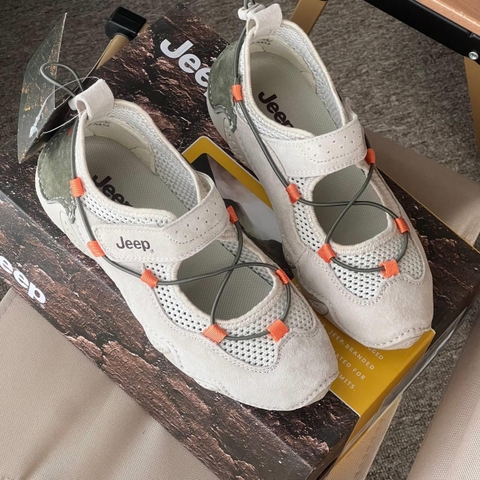 1936 - Giày Jeep Outdoor Shoes Grey Orange PX241WAS932 [HÀNG CHÍNH HÃNG]