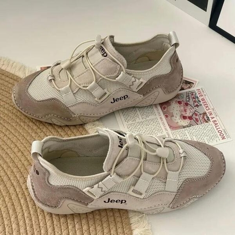 1811 - Giày Jeep Outdoor Shoes Women's Low Top ''Grey'' P0241WAS964 [HÀNG CHÍNH HÃNG]