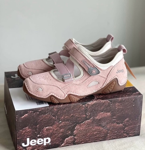 1813 - Giày Jeep Outdoor Shoes Women's Low Top Pink PX241WAS882 [HÀNG CHÍNH HÃNG]