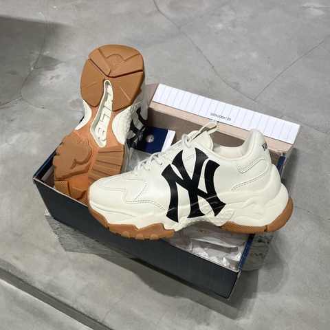 099 -  MLB Chunky NY Đen - Đế Gum - Ver 2 - Code 3ASHC101N-50BGL [HÀNG CHÍNH HÃNG]
