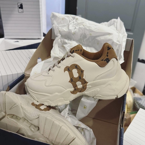 591 -  Giày MLB Big Ball Chunky Diamond Monogram Boston Red Sox 3ASHCDM2N-43BGD [HÀNG CHÍNH HÃNG]