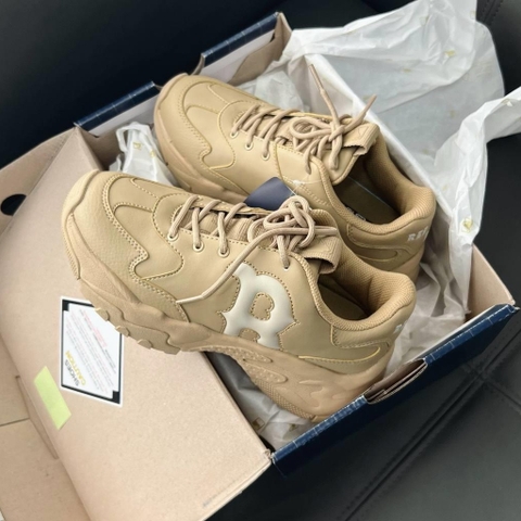 581 - Giày MLB BIGBALL CHUNKY WINDOW BOSTON RED SOX 'Brown' 3ASHBCW3N-43BGS [HÀNG CHÍNH HÃNG]