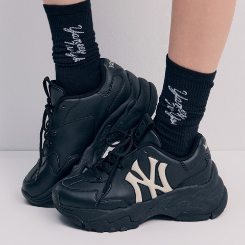 1022  -  Giày MLB Chunky Bigball NY Window New York Yankees Black - Đen - Code 3ASHBCW3N 50BKS [HÀNG CHÍNH HÃNG]