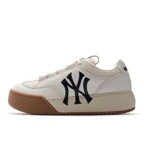567 -  Giày MLB Korea Chunky Wide New York Yankees Gum White - 3ASXCCW3N-50CRS [HÀNG CHÍNH HÃNG]
