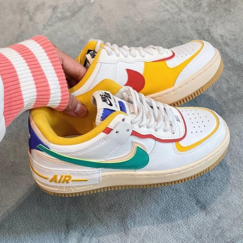 475 -  Giày Nike Air Force 1 Shadow Multi-Color CI0919 118  [HÀNG CHÍNH HÃNG]