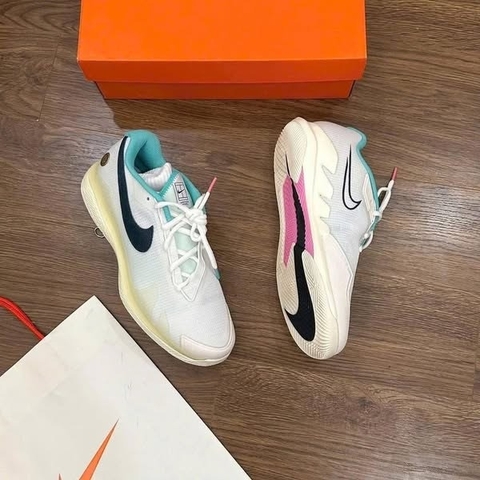 1825 - Giày Nike Court Air Zoom Vapor Pro HC ‘White Coconut Milk’ HM3705-141 Tennis/Pickleball  [HÀNG CHÍNH HÃNG]