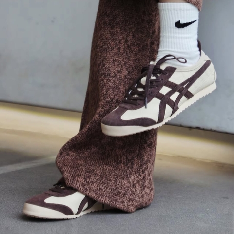 1808 - Giày Onitsuka Tiger Mexico 66 Beige Chocolate Brown 1183C076-256 [HÀNG CHÍNH HÃNG]