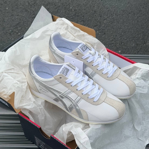 2098 - Giày Onitsuka Tiger Runspark White Sliver 1183B480-104 [HÀNG CHÍNH HÃNG]