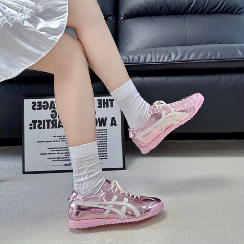 2569 - Giày Onitsuka Tiger Mexico 66 SD Metallic Series Crystal Pink Cream 1183C468-700 [HÀNG CHÍNH HÃNG]