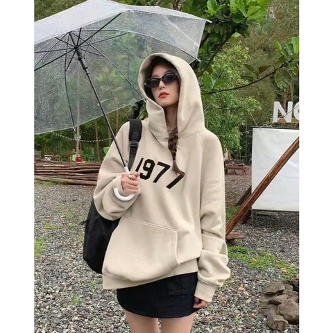 2060 - Áo Hoodie FOG 1977 Oat Meal [HÀNG CHÍNH HÃNG]