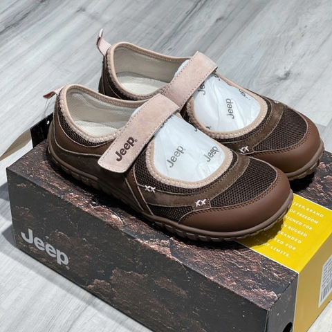 2731 - Giày Jeep Mary Jane Pink Brown 2026 | P661W3363 [HÀNG CHÍNH HÃNG]