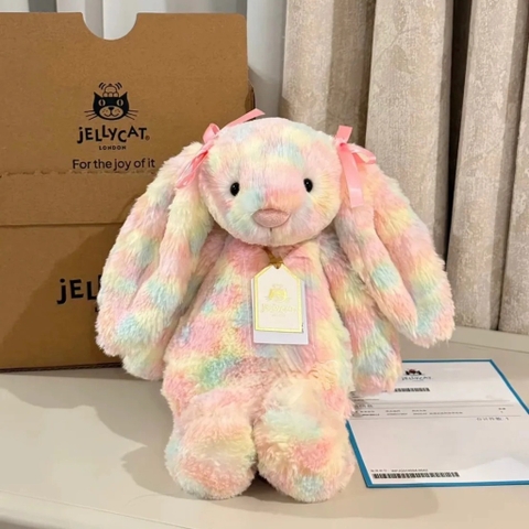 2217 - JellyCat Bashful Bunny Lazulia 31cm - Jellycat Bashful Lazulia Bunny Medium 31cm [HÀNG CHÍNH HÃNG]