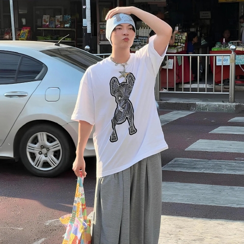 826 -  Áo Life Work Logo Radoc Signature - White - Code LW245TS982 [HÀNG CHÍNH HÃNG]