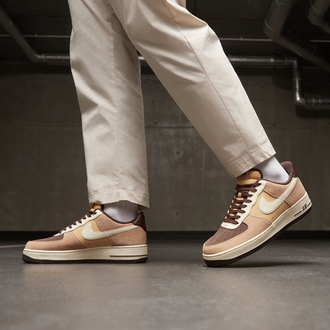 799 -  Giày Nike Air Force 1 Low 07 LV8 EMB Hemp Coconut Milk FB8878 200 [HÀNG CHÍNH HÃNG]