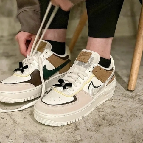 474 -  Giày Nike Air Force 1 Shadow Black Bow FB1857 111 [HÀNG CHÍNH HÃNG]