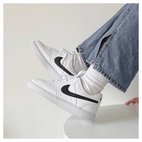 517 -  Giày Nike Court Vision Next Nature - Đen sọc trắng - DH2987-101 / DH3158-101 / CD5463-101 [HÀNG CHÍNH HÃNG]