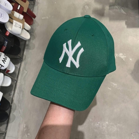 408  -  Nón MLB Unstructured Ball cap - Xanh Lá - Ny Trắng To [HÀNG CHÍNH HÃNG]