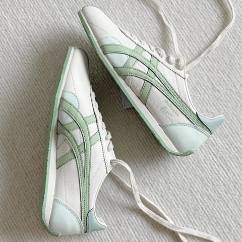 2668 - Giày Onitsuka Tiger Runspark Pastel Mint 1183C442-100 [HÀNG CHÍNH HÃNG]