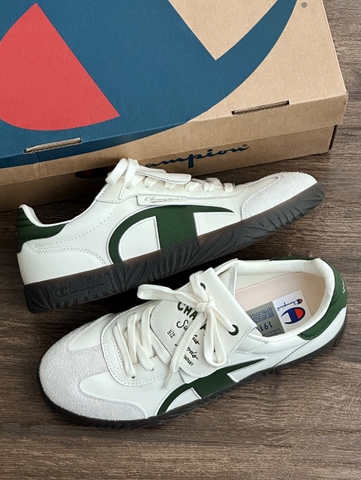 2625 - Giày Champion Essentials Champ T-Trainer White/Green U4CFCTM14N1 [HÀNG CHÍNH HÃNG]