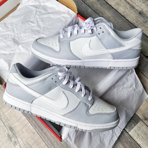 303 -  Giày Nike Dunk Low Two Tone Grey (GS) <DH9765-001> [HÀNG CHÍNH HÃNG]