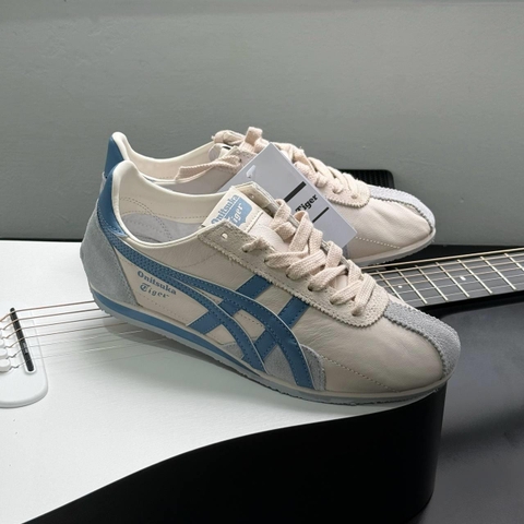 1529 - Giày Onitsuka Tiger Runspark Cream Light Blue 1183B480-250 [HÀNG CHÍNH HÃNG]