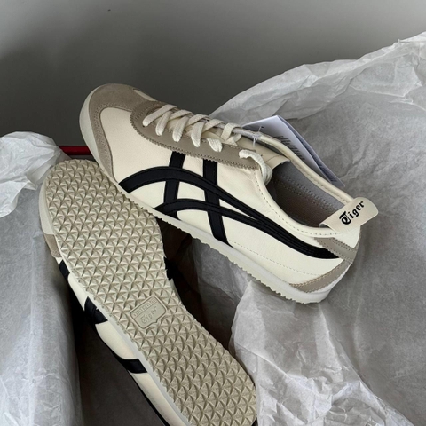 1526 - Giày Onitsuka Tiger Mexico 66 Ivory Black 1183C102-752 [HÀNG CHÍNH HÃNG]