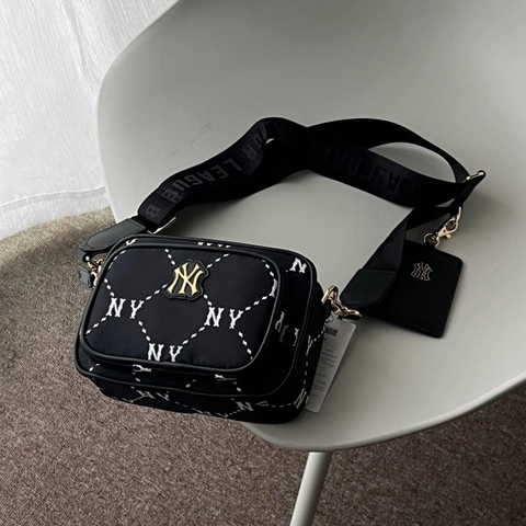 1245 - Túi MLB Kids Dia Monogram New York Yankees - Đen- 7ACRMD45N-50BKS [HÀNG CHÍNH HÃNG]