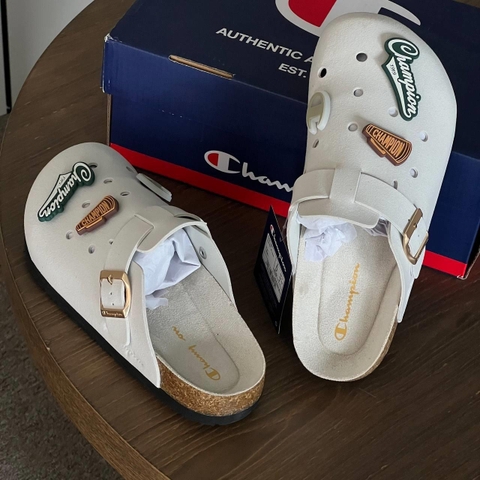 1692 - Dép Champion Sandal Birken White U5AFASU19F1 - Trắng [HÀNG CHÍNH HÃNG]