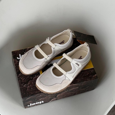 1695 - Giày Jeep Outdoor Lifestyle Low Top Grey P651W13112 [HÀNG CHÍNH HÃNG]