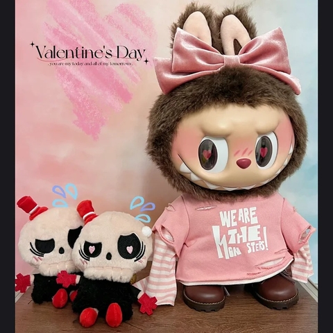 1159 - Labubu Catch Me If You Like Me Secret Màu Hồng Gấu Bông Art Toy  - POP MART The Monsters Series Vinyl Plush Pendant Doll - Size 38cm - Code 6941848280091 [HÀNG CHÍNH HÃNG]