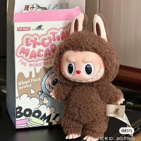 1164 - Labubu Secret V1 Chestnut Cocoa - Size 17cm Móc Khóa [HÀNG CHÍNH HÃNG] Gấu Bông Art Toy