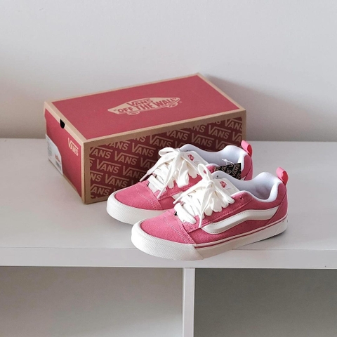 912 -  Giày Vans Knu Skool Pink - Hồng - Code VN0009QCBJ1 [HÀNG CHÍNH HÃNG]