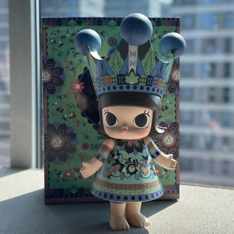 1258 - Molly Dun Huang 400% - Mô Hình MEGA ROYAL MOLLY Shana Chang.Dun Huang 400% POP MART 6941848220981 [CHÍNH HÃNG]