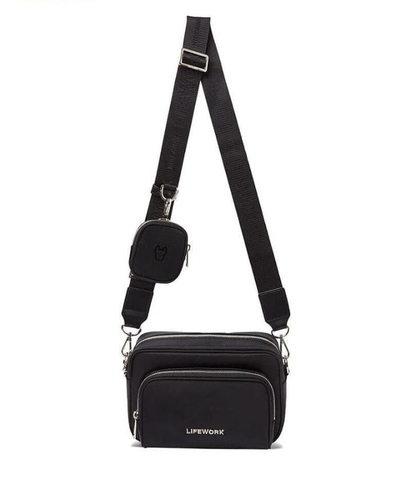 1938 - Túi Life Work Metal Logo Camera Bag Black LW255BG408 [HÀNG CHÍNH HÃNG]