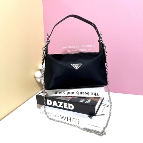 2680 - Túi Prada Gift Shoulder Bag Đen (Gift Hãng Tặng Khách) [HÀNG CHÍNH HÃNG]