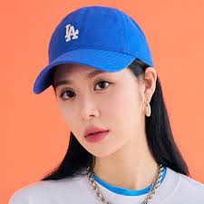 409  -  Nón MLB Unstructured Ball cap - Xanh Dương - LA Trắng Nhỏ [HÀNG CHÍNH HÃNG]