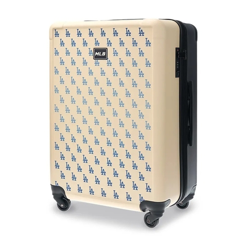 2641 - Vali MLB Classic Mono NY Size 26 Ký Gửi 3AHH0024N-07CRS Trắng Kem [HÀNG CHÍNH HÃNG]