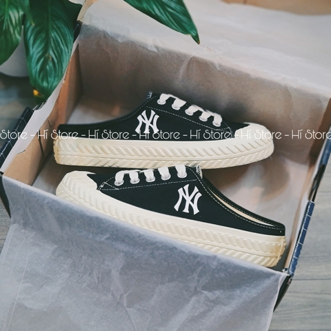 089 -  Giày MLB Mule Playball Origin - Đen - Code 32SHS1011-50L [HÀNG CHÍNH HÃNG]