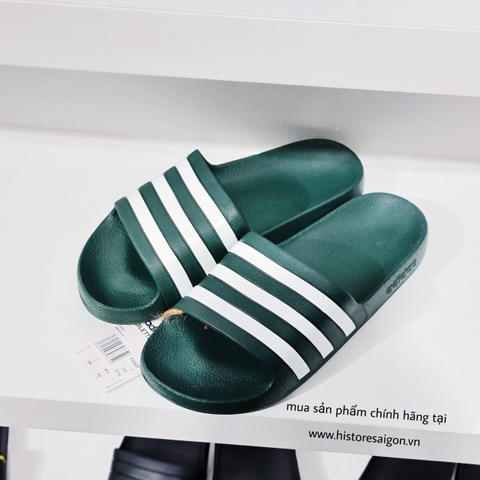 153 -  Dép Adidas Aqua Slide - Xanh Rêu [HÀNG CHÍNH HÃNG]