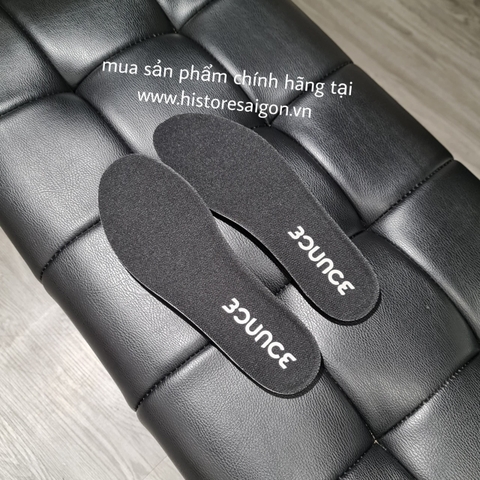 107 -  Lót giày Adidas Bounce - Đen chữ Trắng [HÀNG CHÍNH HÃNG]