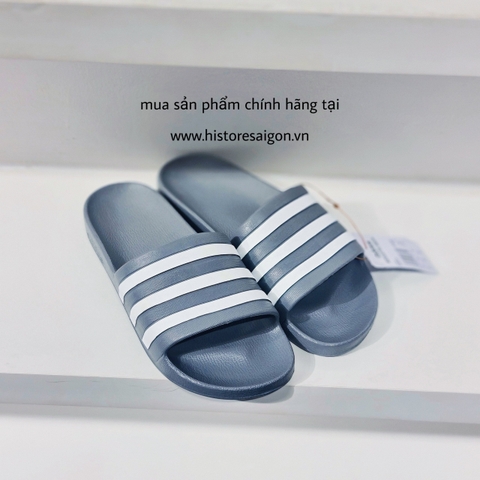 166 -  Dép Adidas Aqua Slide - Xám [HÀNG CHÍNH HÃNG]
