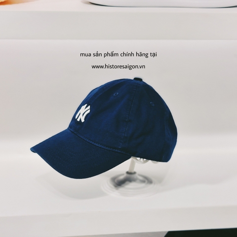 065 -  Nón MLB Xanh Dương Đậm navy NY [HÀNG CHÍNH HÃNG]